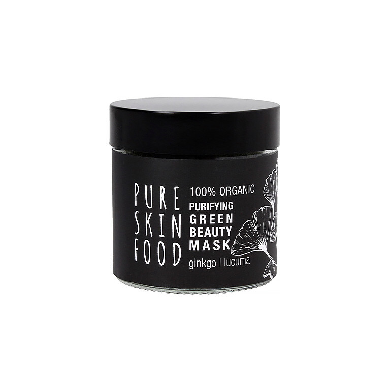 Pure Skin Food - Bio grüne Superfood-​Maske für unreine Haut & Mischhaut