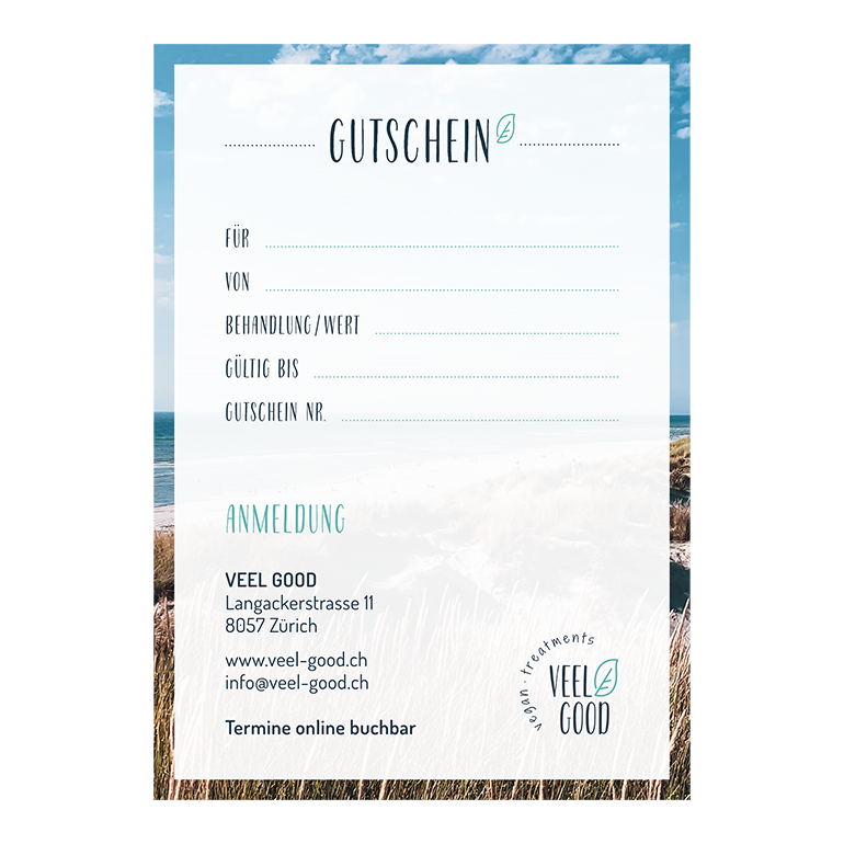 VEEL GOOD - Gutschein CHF 50.-