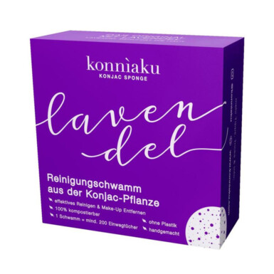 Vorschau: konnìaku - Lavendel Konjac Sponge Gesichtsschwamm