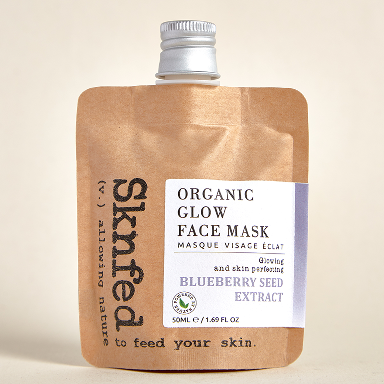 Sknfed - Organic Blueberry Glow Mask