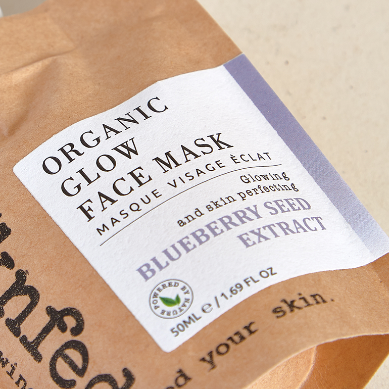 Sknfed - Organic Blueberry Glow Mask